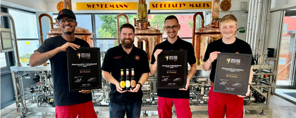 Weyermann® Braumanufaktur glänzt bei Finest Beer Selection 2024