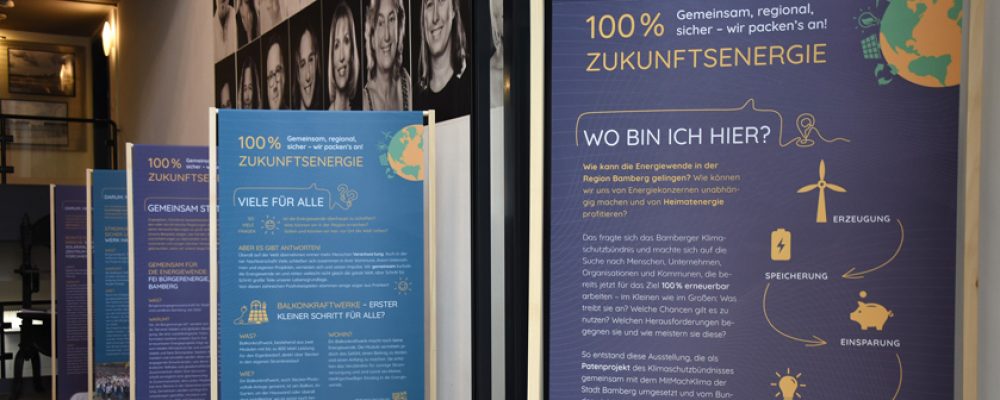 Die Ausstellung „100 % Zukunftsenergie“ wandert weiter