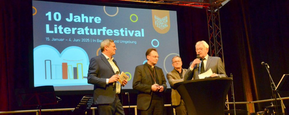 Feierliche Eröffnung von Bamlit 2025 – Ein Fest der Literatur in Bamberg