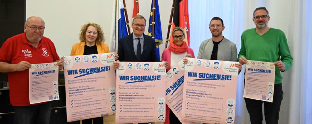 Wer will sich für Familien in Bamberg engagieren?