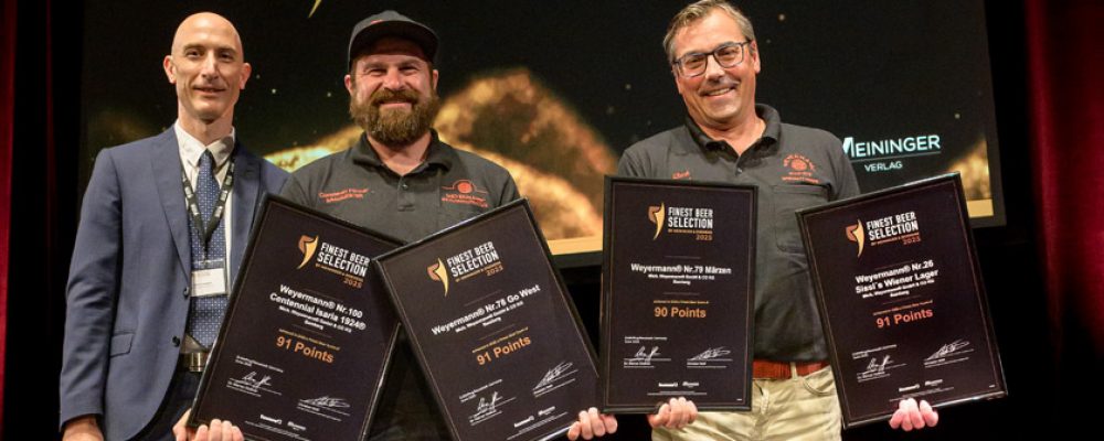 Goldene Tropfen: Weyermann® Braumanufaktur glänzt bei der Finest Beer Selection 2025