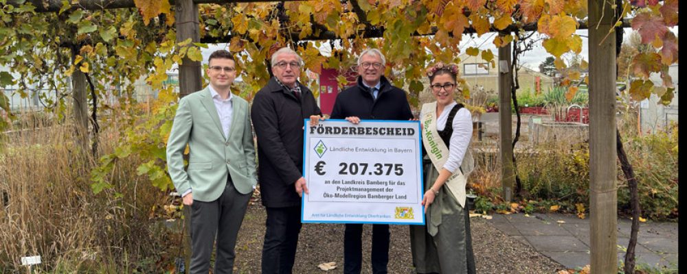 Landkreis Bamberg bleibt Öko-Modellregion