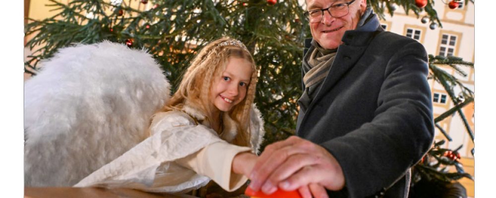 Der Bamberger Weihnachtsmarkt ist offiziell eröffnet