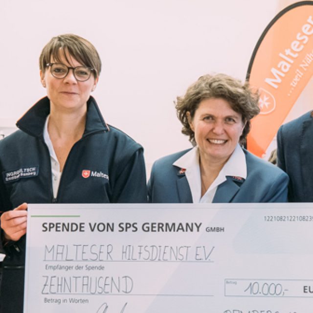 „Gemeinschaft schenken“: SPS-Spende über 10.000 Euro stärkt Trauerarbeit und Malteser-Angebote für ältere Menschen