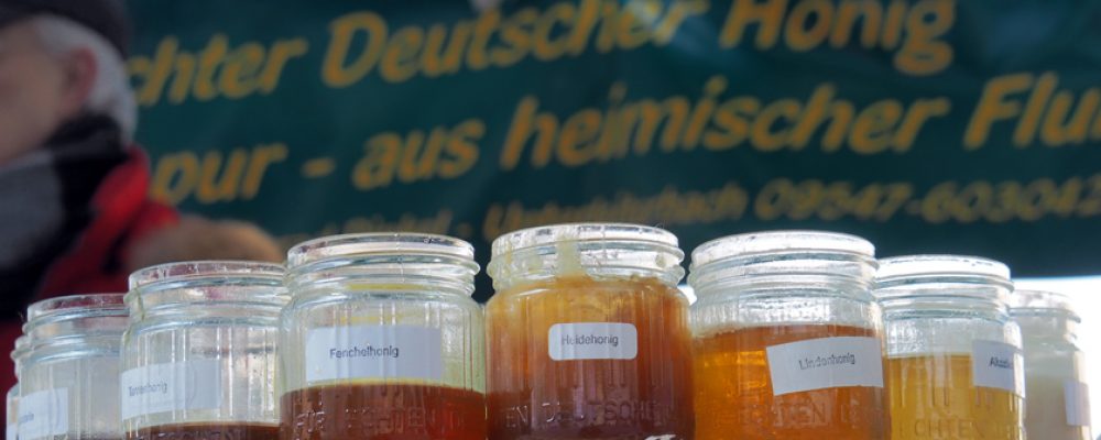 Honigvielfalt auf dem Maxplatz