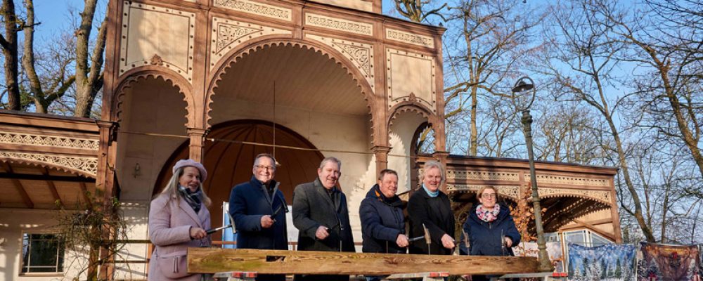Dank großzügiger Förderung: Musikpavillon bleibt erhalten