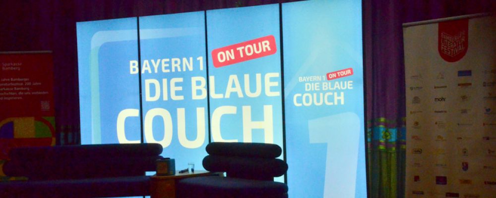 „Die Blaue Couch“ beim Bamberger Literaturfestival: Axel Hacke und Thorsten Otto in Höchstform